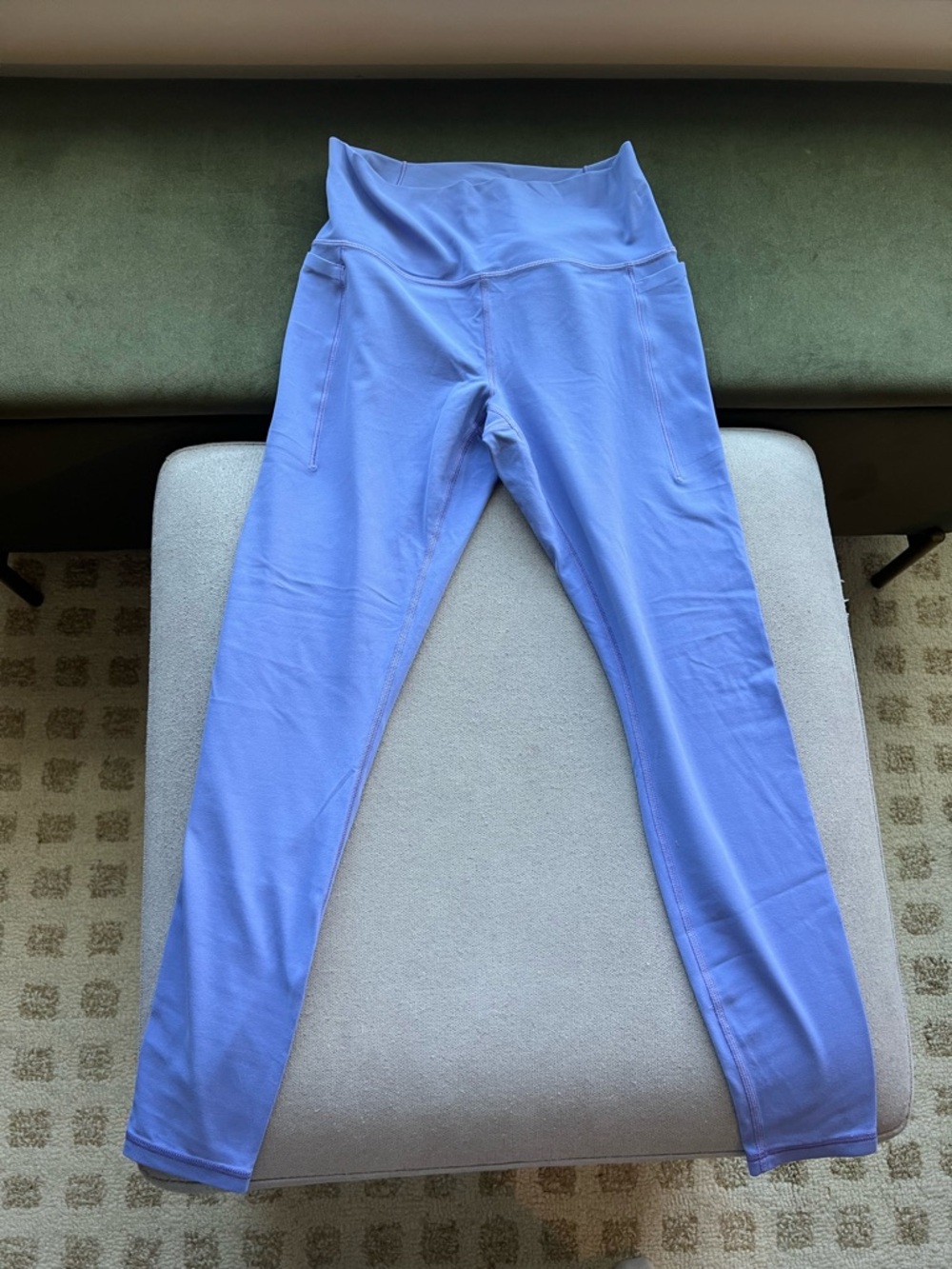 Athleta Bright Lavender High-Rise Stash Leggings